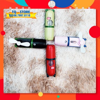 Quạt mini phun sương hình thú kute (ảnh + video thực tế)