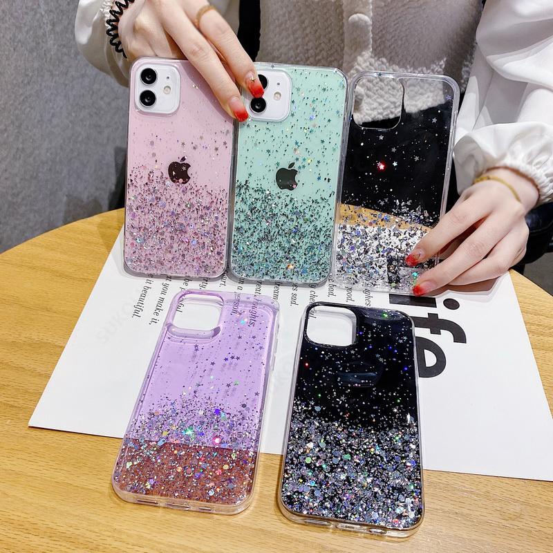 Ốp Điện Thoại Kiểu Trời Sao Cho OPPO A16K Find X3 Pro Realme 8i A74 A94 A95 A55 4G Reno 4F 5F 6Z 6 Pro 5G