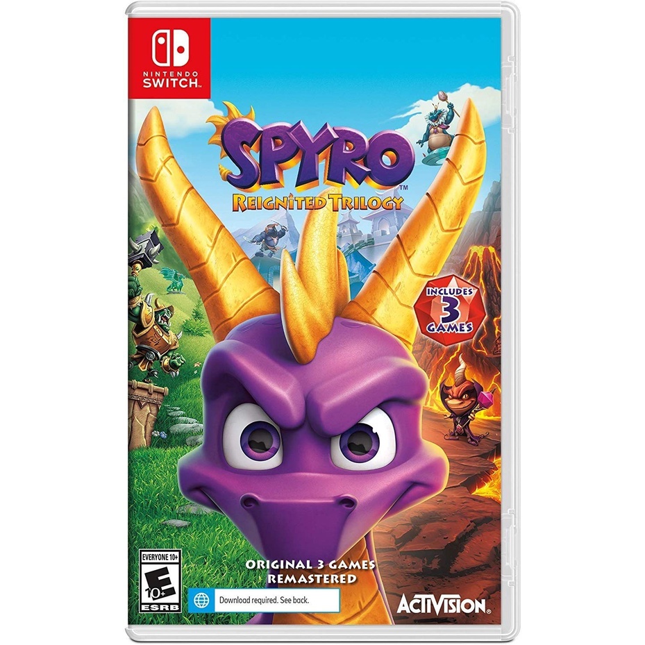 Băng Game Nintendo Switch - Spyro Reignited Trilory (2nd)