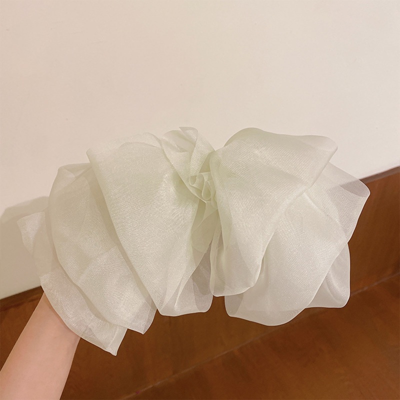 Kẹp Tóc Nơ Ren Lớn Phong Cách Lolita Cho Nữ