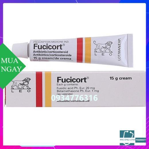 KEM DƯỠNG FUCICORT TUÝP 15G