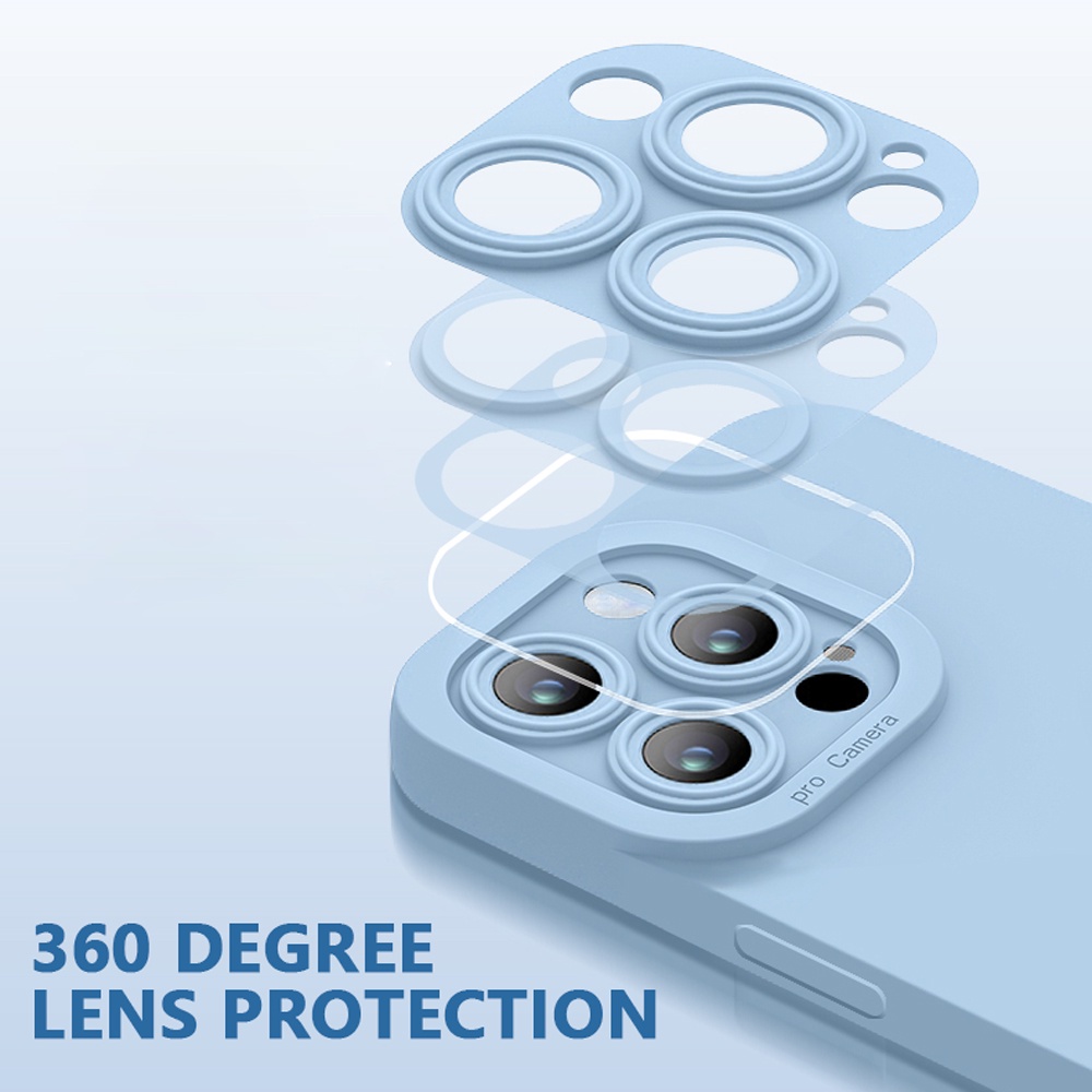 Ốp Điện Thoại silicone Mềm Dáng Vuông Cho iphone 15 plus 15 pro max 15 pro max