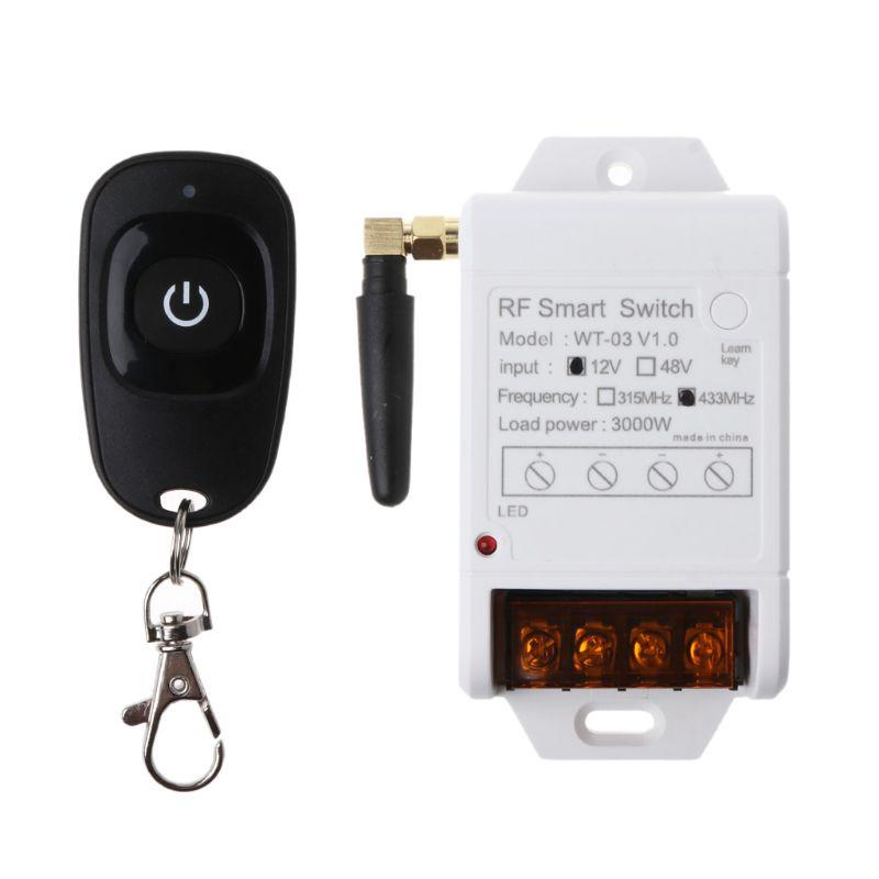 1 set mô đun tiếp nhận tín hiệu không dây DC12V-48V 1CH cho gara cửa garage | BigBuy360 - bigbuy360.vn