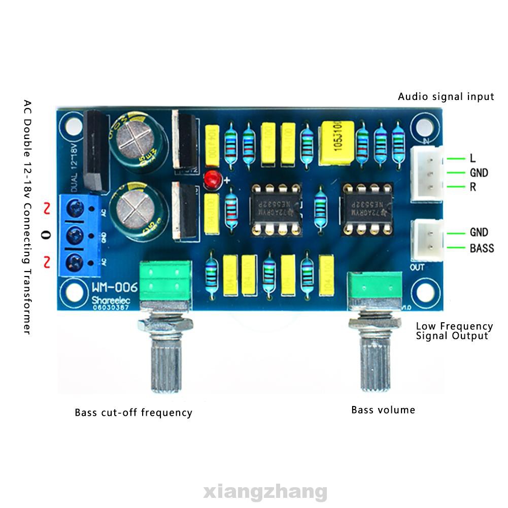 Bảng Mạch Lọc Âm Thanh Siêu Trầm Điều Chỉnh Âm Lượng