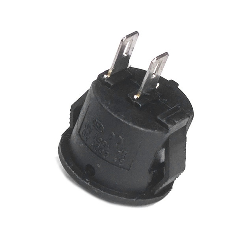 Công Tắc Bật / Tắt Đèn Hình Tròn 12V 2 Pin Cho Xe Hơi / Tàu Thuyền