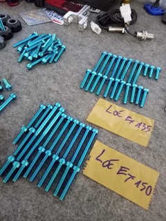Ốc lốc máy Titanium Probolt Gr5 Exciter