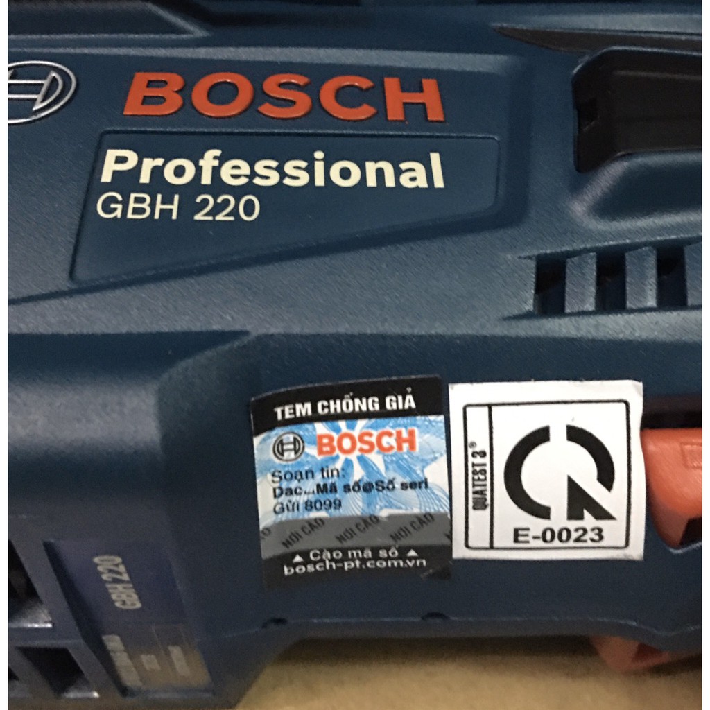 Máy khoan búa cầm tay Bosch GBH 220/ 720w