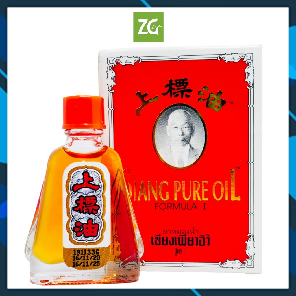 Dầu gió Ông già dầu đỏ Thái Lan Loại 1 giải cảm đau mỏi cơ thể vết côn trùng cắn dung tích 7 ml