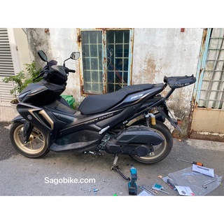 Baga srx nvx 155 vva, baga givi cho xe nvx 2021, baga kèm đế, hàng chính hãng, mới 100%