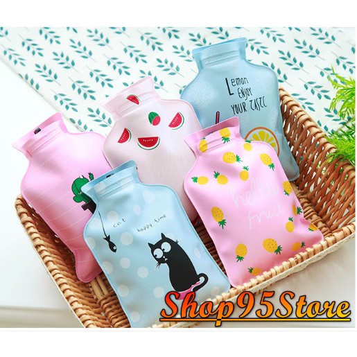 Túi Giữ Nhiệt Chườm Nóng Lạnh Mini Mẫu Mã Dễ Thương