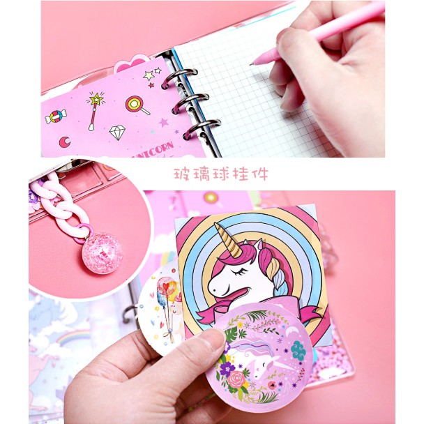 Sổ planner Itoya Unicorn full bộ, khổ A5/A6