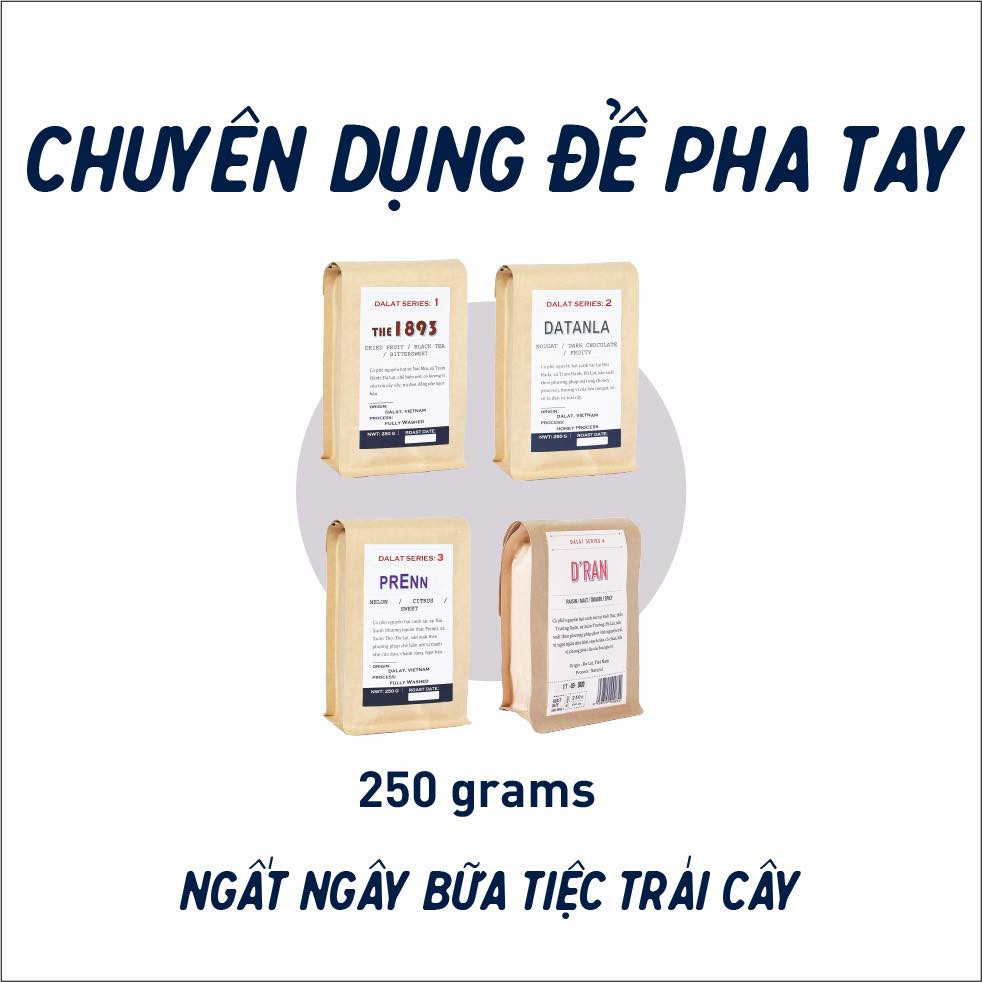 [ Có hỗ trợ xay ] Cà phê hạt: Đà Lạt series (Là Việt Coffee) - 250g