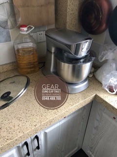 Máy đánh trứng trộn bột Stelang 6,5L 1300W (2019)