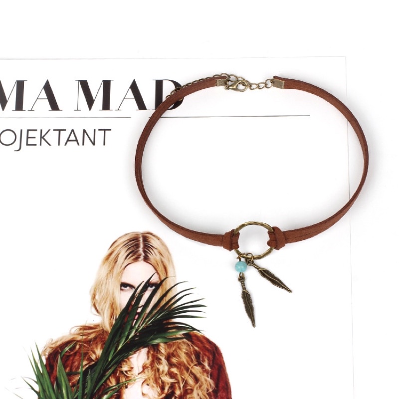 Vòng cổ choker bohemian 2 màu