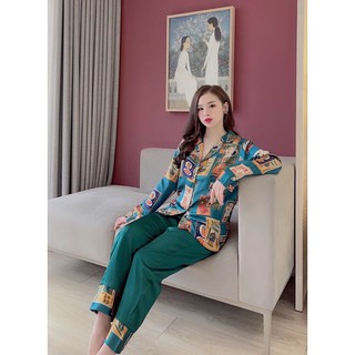 ĐỒ BỘ LỤA SATIN PIJAMA FREESIZE DƯỚI 60kg