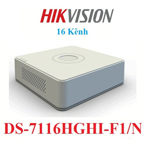 Đầu ghi 16 kênh Turbo HD 3.0 Hikvision DS-7116HGHI-F1/N - Hàng chính hãng