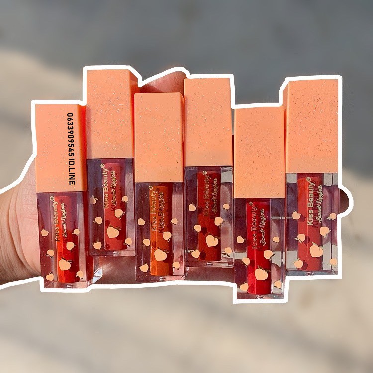 Bộ trang điểm 7 món peach kissbeauty chuẩn thái | BigBuy360 - bigbuy360.vn