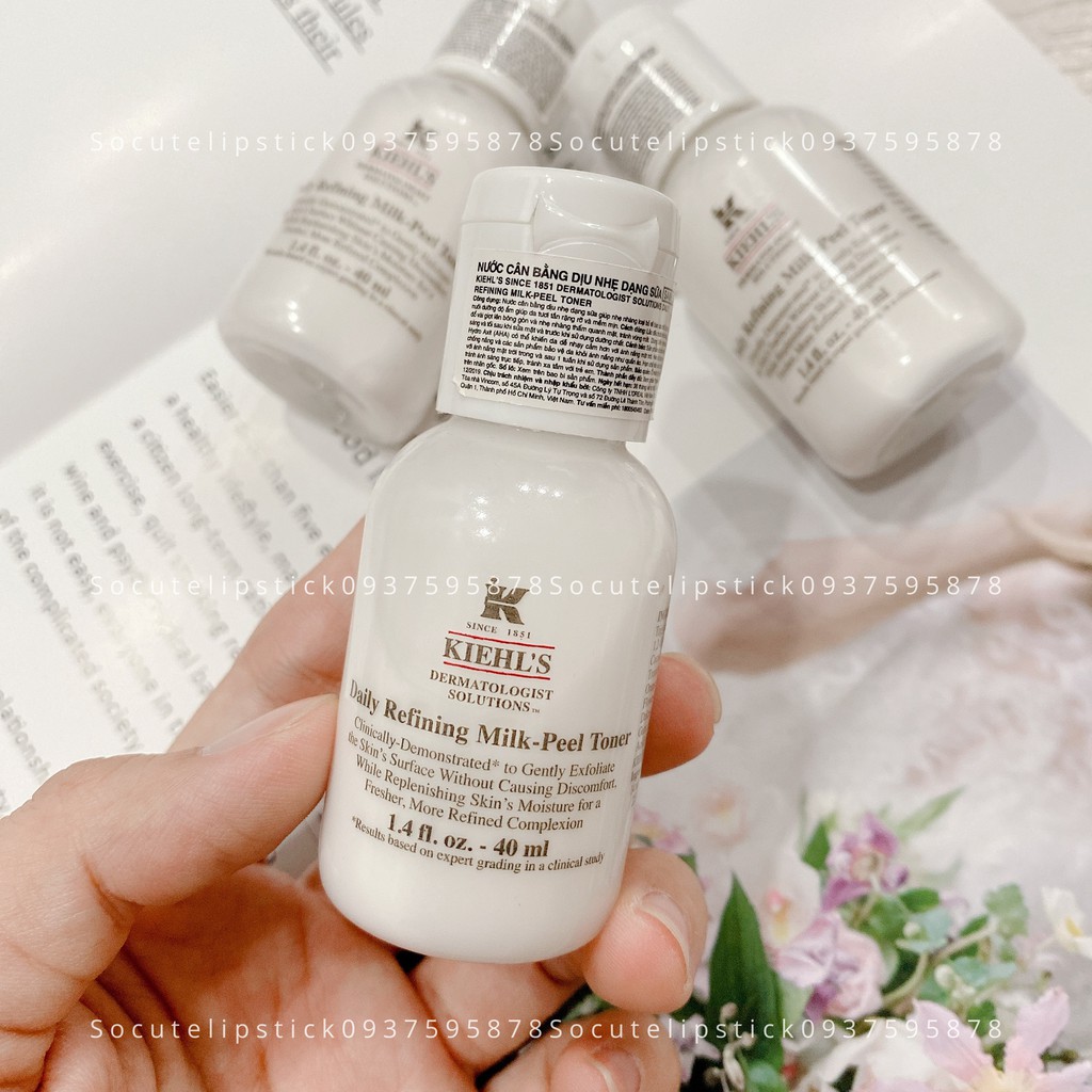 Toner loại bỏ tế bào chết dịu nhẹ Daily Refining Milk-Peel Toner 40ml