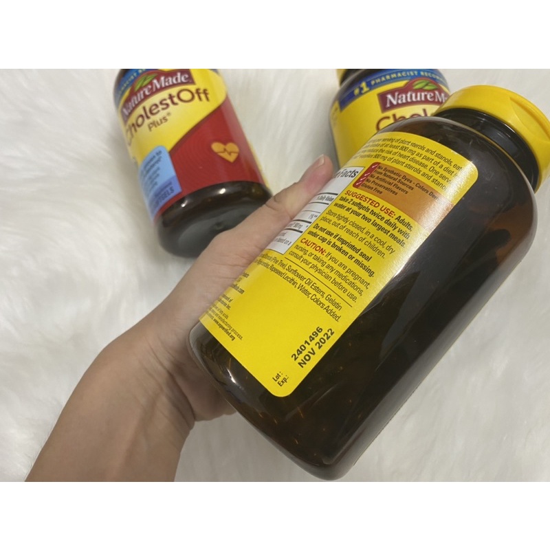 Viên uống Nature Made Cholestoff Plus 210 viên.