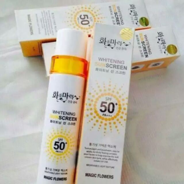 Xịt chống nắng Whitening Sun Screen Hàn Quốc 150ml