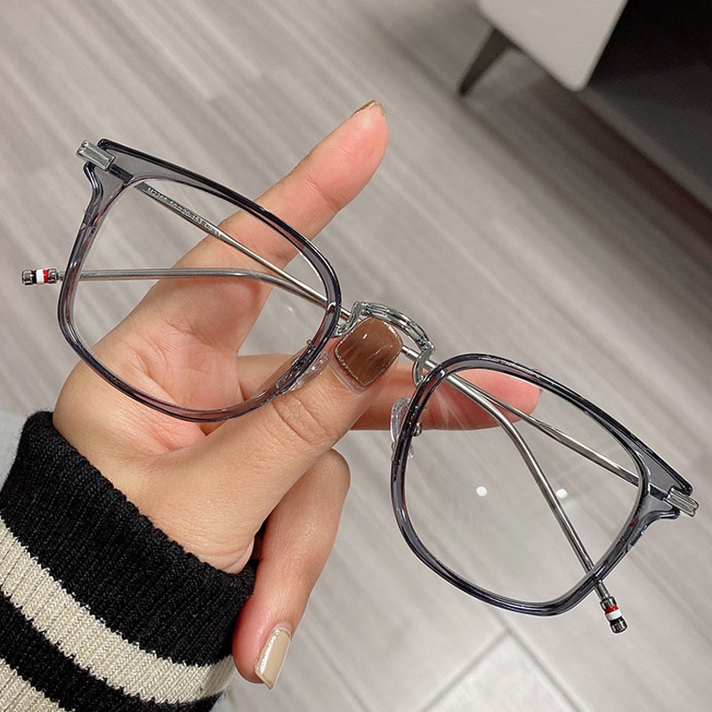 Mắt Kính Gọng Vuông Chống Bức Xạ TR90 Cho Nam Nữ