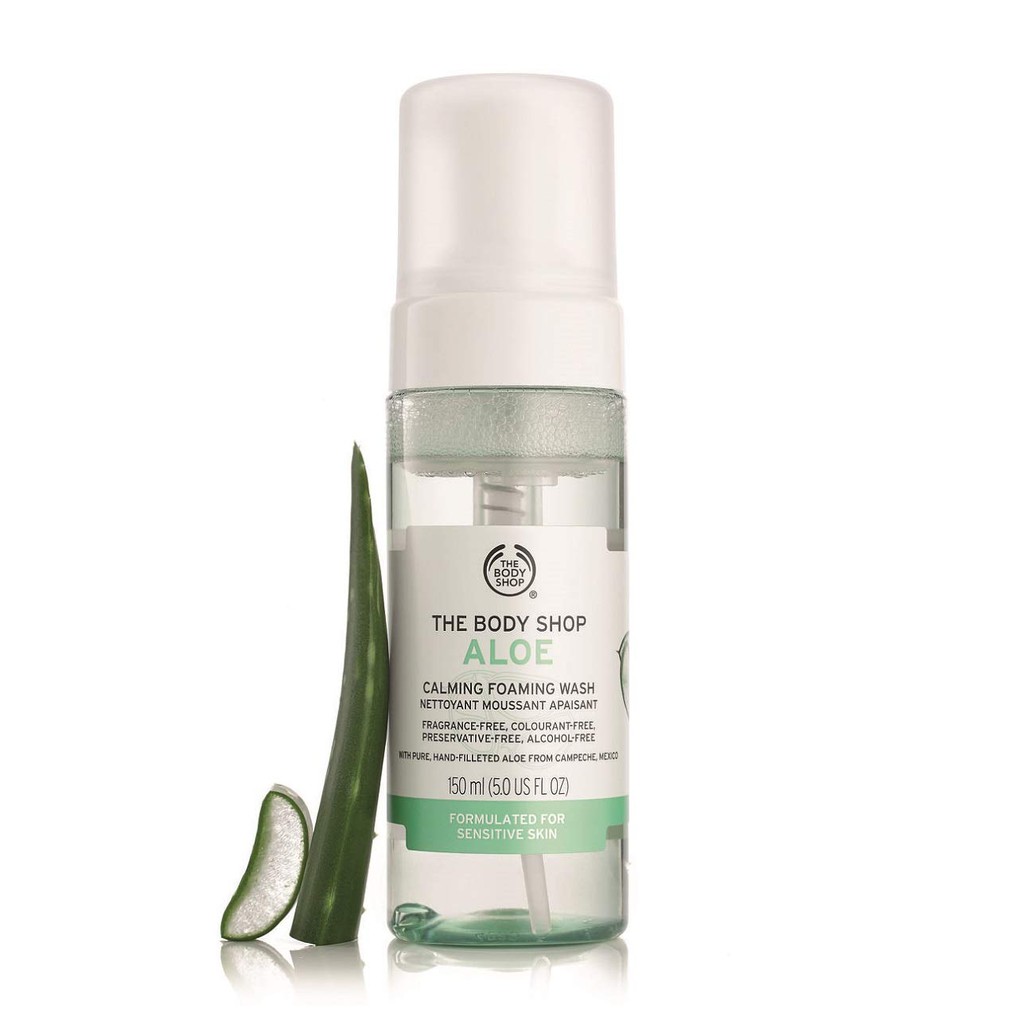 Sữa Rửa Mặt The Body Shop Aloe 150ml