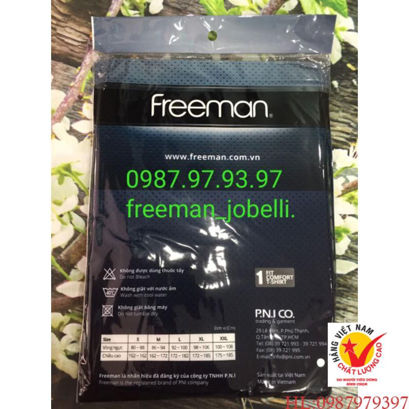 Freeman TSF207[video] áo thun nam ba lỗ mặc lót,thể thao...,viền áo mỏng tinh tế