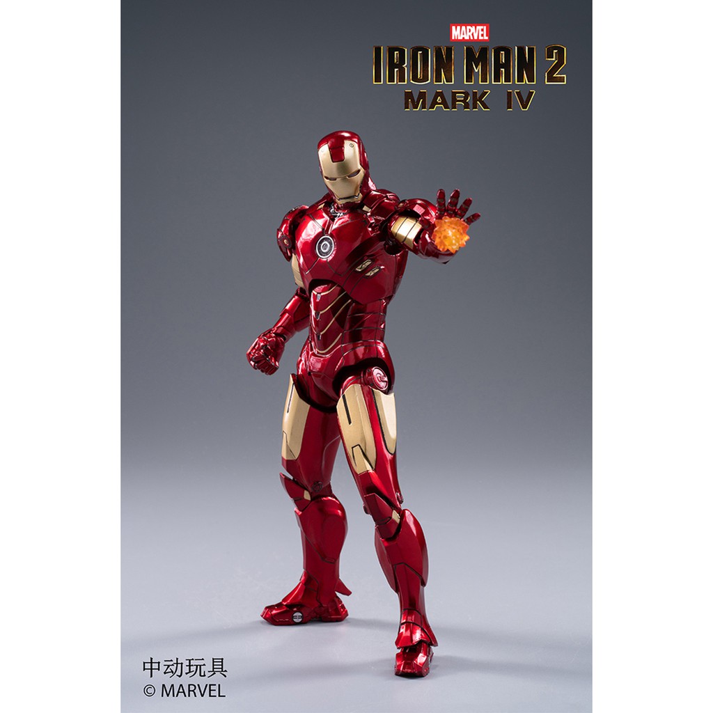 Mô hình chính hãng ZDToys Ironman Mk4 - Mark IV Iron man