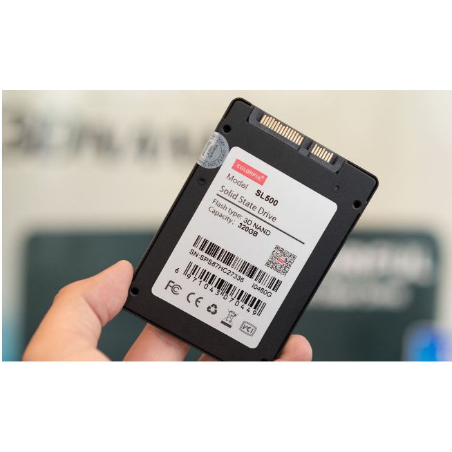 Ổ cứng SSD 320GB Colorful 2.5 inch SATA NWH Phân phối - bảo hành 3 năm | BigBuy360 - bigbuy360.vn