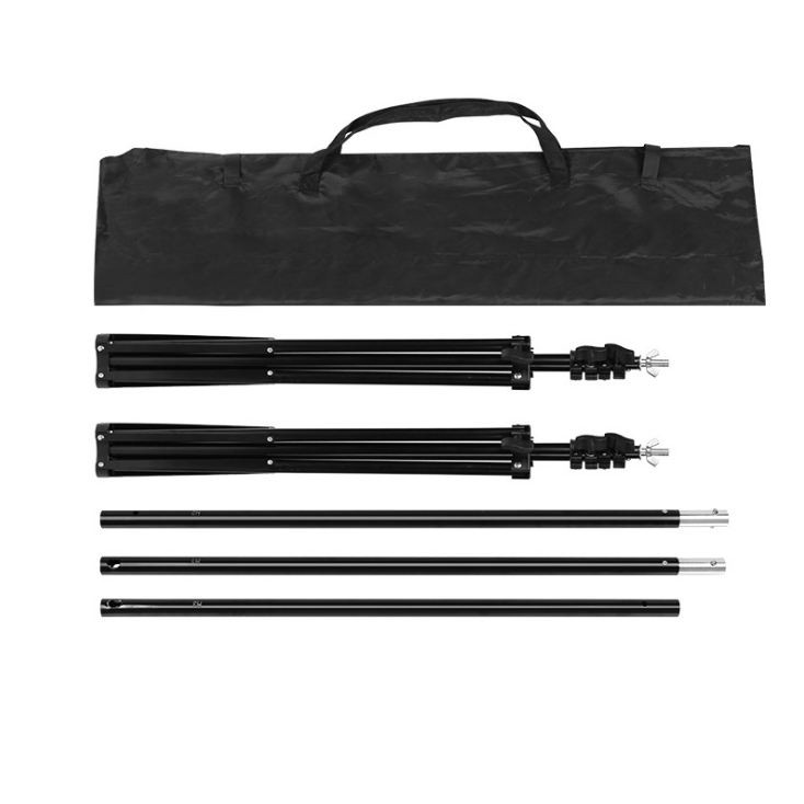 Khung treo phông 2 chân đứng thanh ngang 200x200cm khung treo phông chữ U 2X02