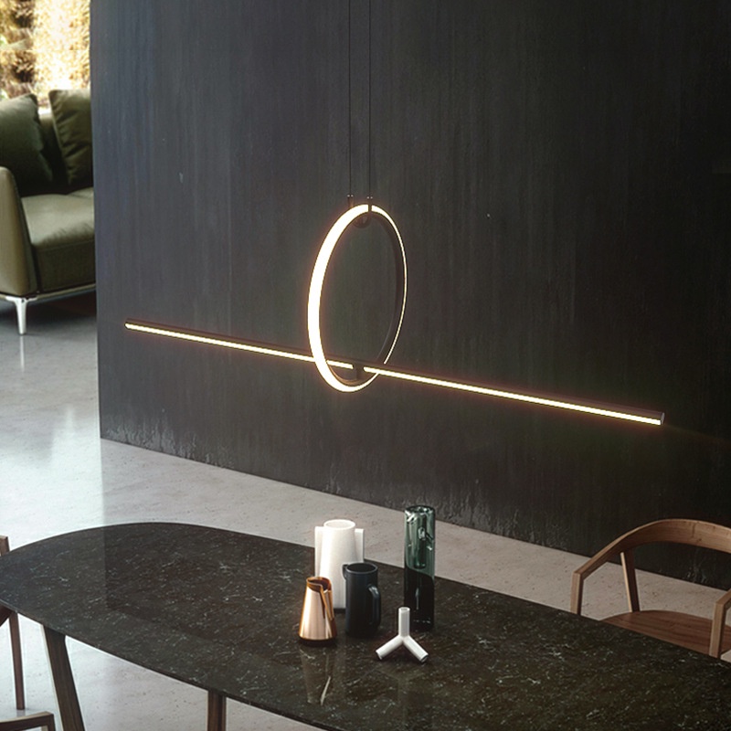 Đèn thả Ring Led, Đèn thả bàn ăn, Đèn thả Decor trang trí nội thất phong cách Bắc Âu