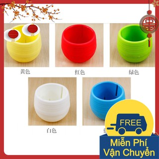 Chậu Cây Mini Có Đáy Trữ Nước - Đa dạng màu sắc