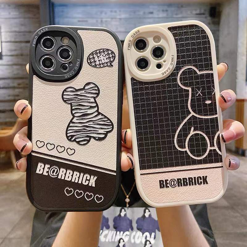 Ốp Điện Thoại Họa Tiết Gấu Hoạt Hình Cho IPhone 12 13 11 Pro Max X Xs Max Xr