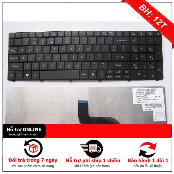 [BH12TH] Bàn Phím Laptop Acer 5810, 5479, 5742, 5745G, 4741, 7741, 5745