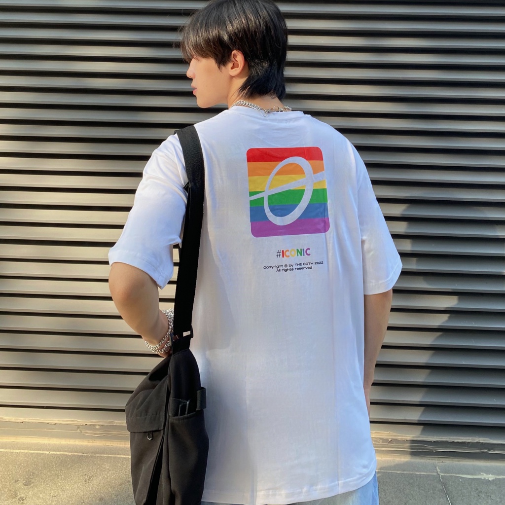 Áo thun unisex Pride Logo Tee, nam nữ mặc cực đẹp chất liệu mát mẻ Thương Hiệu The Coth AT2U0607
