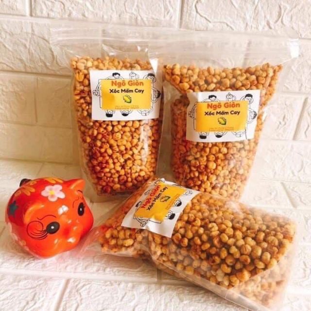 500GR NGÔ GIÒN SÓC MẮM CAY NGON MÊ MẨN