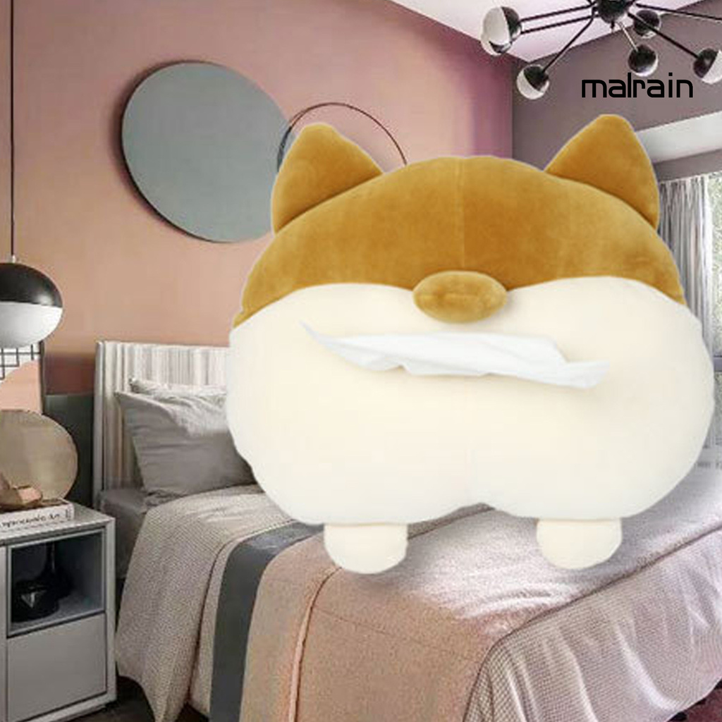 Túi Đựng Khăn Giấy Hình Động Vật Dễ Thương Cho Xe Hơi