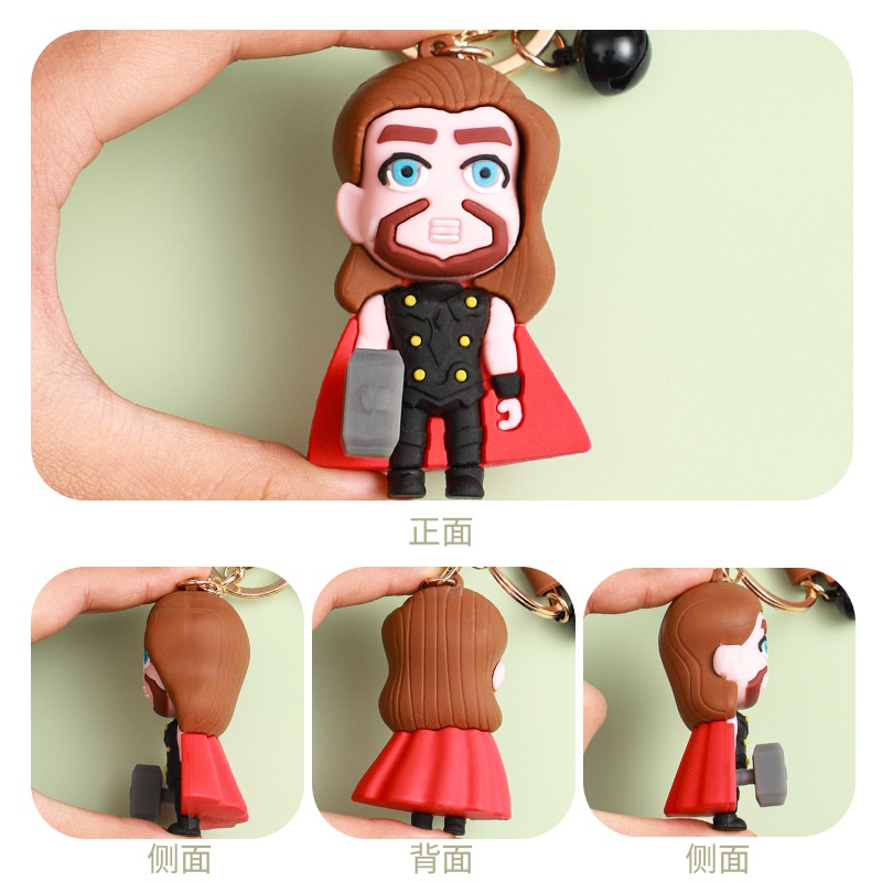 Mới Móc Chìa Khóa Hình Nhân Vật Iron Man Đáng Yêu