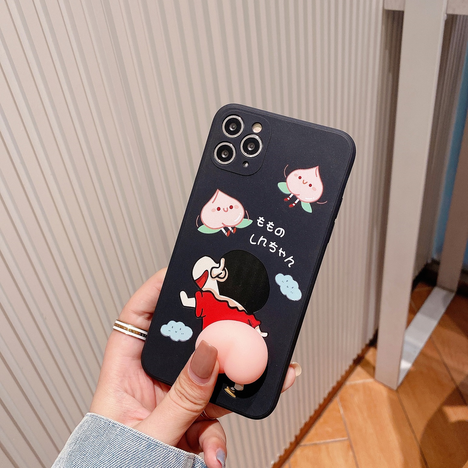 Ốp Lưng Silicone Hình Cậu Bé Bút Chì Dễ Thương Cho Iphone 11 Pro Max Xs Max X Xr 8 Plus 7 Plus 6 6s Plus 12 Mini Pro Max