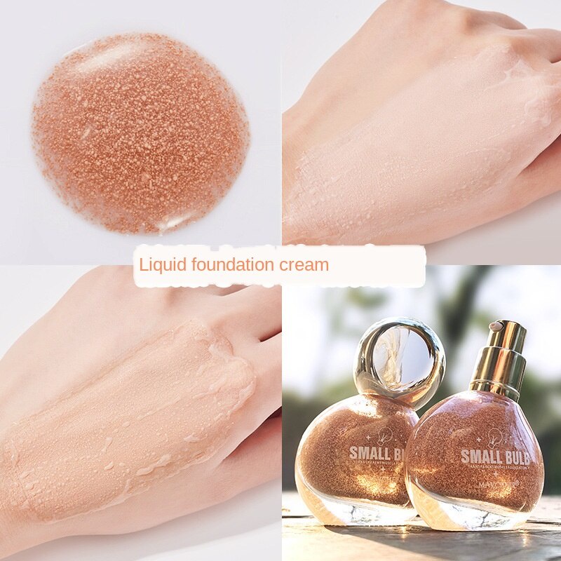 MAYCHEER Foundation Liquid Face Make Up Concealer Oil-Control Moisturizer GenOptics Aura Essence Liquid Foundation