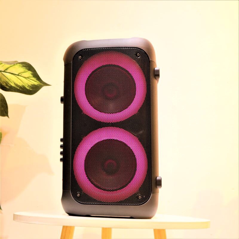 Loa Kéo Karaoke Di Động,Đèn Led Nhấp Nháy,Có Quai Xách Du Lịch Tiện Lợi