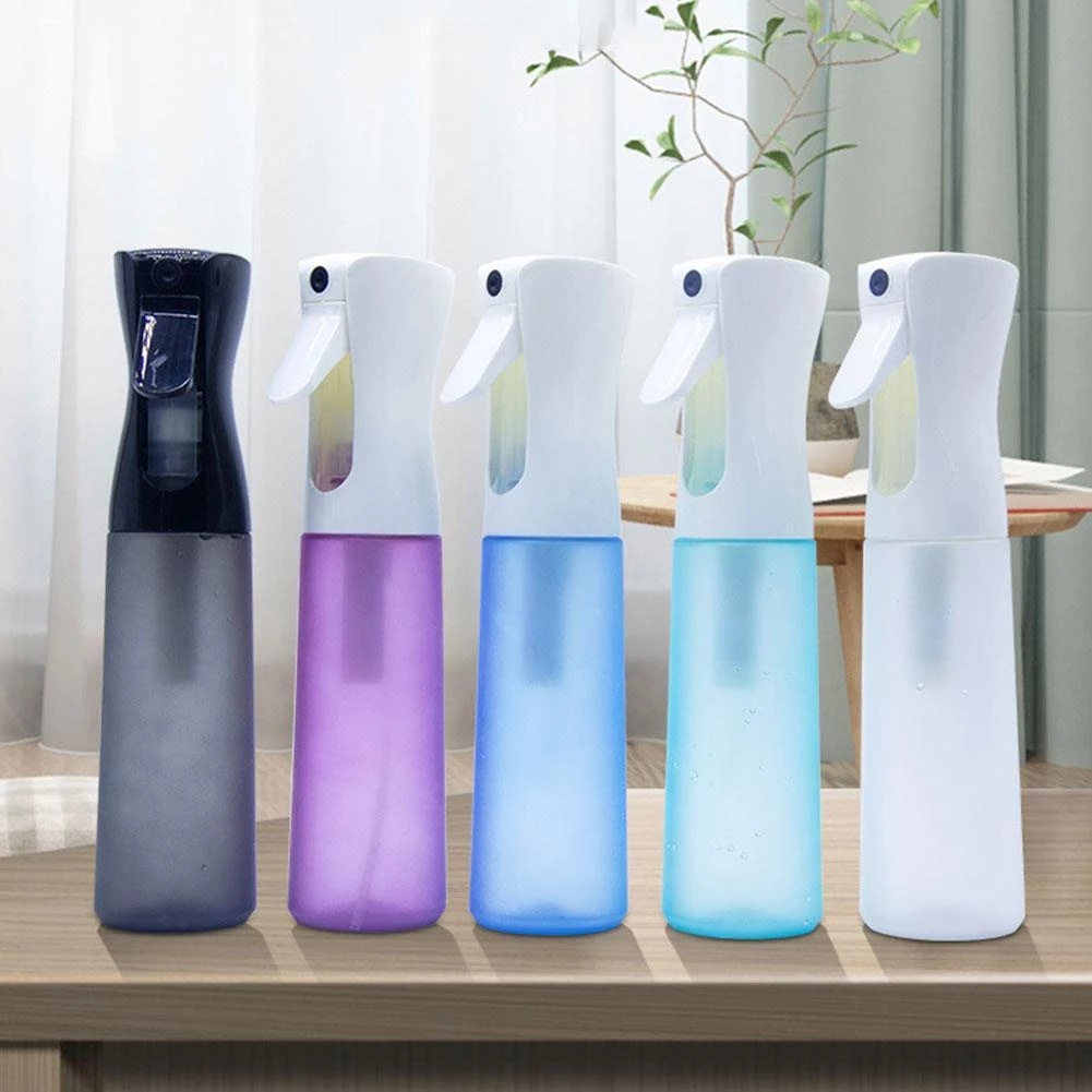 (Hàng Mới Về) Set 3 Chai Rỗng Dạng Xịt Dung Tích 300ml Dùng Để Đựng Nước Trong Tiệm Cắt Tóc