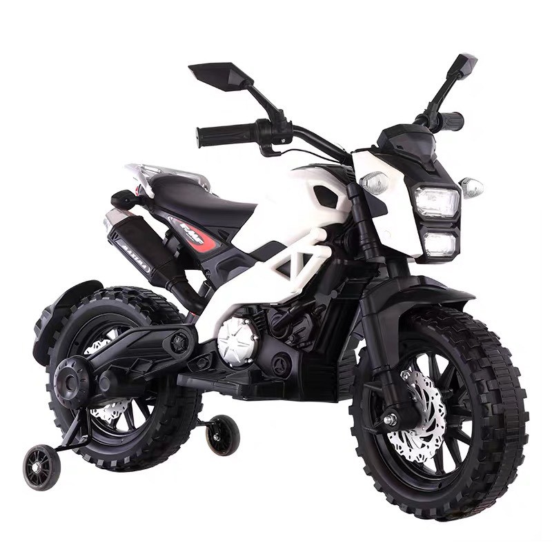 Xe máy mô tô 3 bánh KIDVIET-PRO DLS01 đồ chơi cho bé vận động ngoài trời (Đỏ-Trắng)