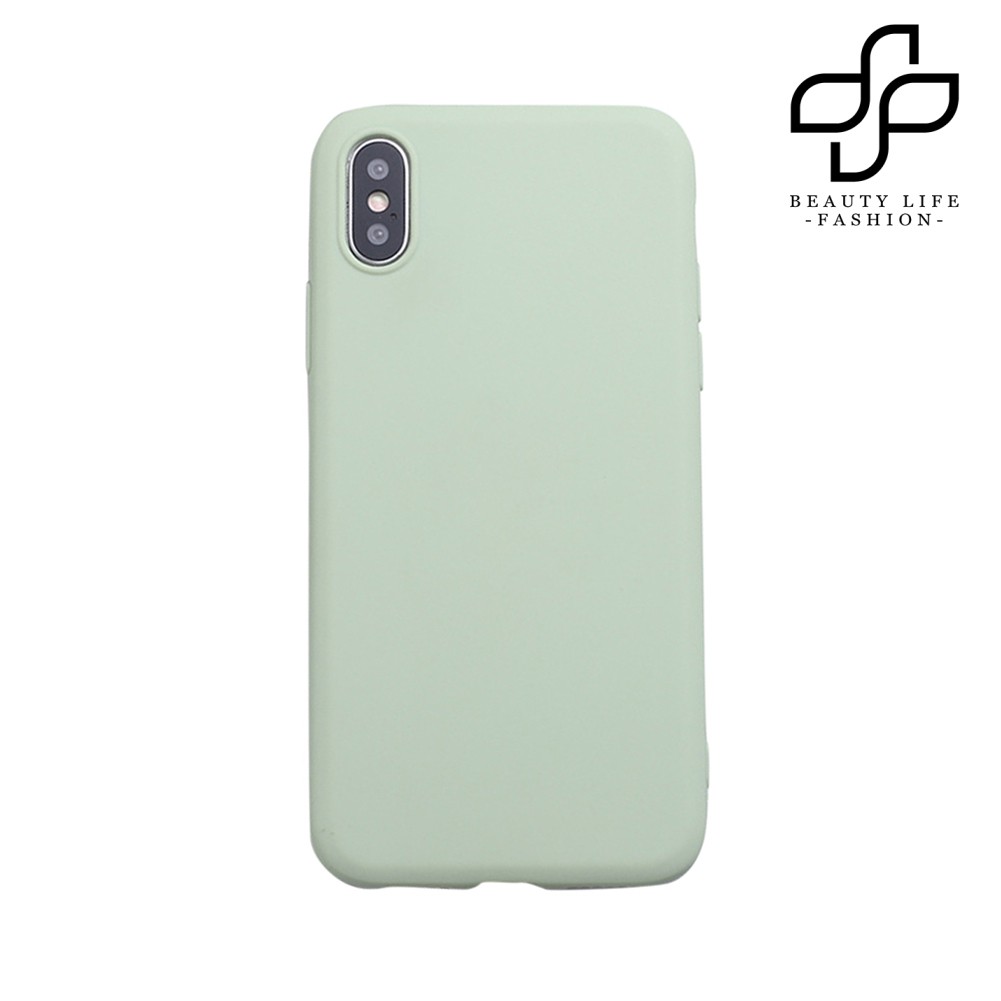 【NEW】Solid Color Silicone Phone Case Cover Protector for iPhone XS Max/XS/X/7/8/7P/8P