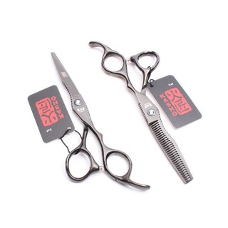 Bộ kéo cắt tóc kasho HA 01 (mua cặp kéo được tặng 1 bao da 1 lược toni guy ) new 100 %