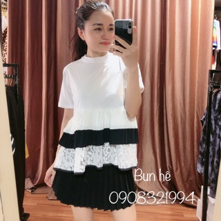 Áo bánh bèo tầng