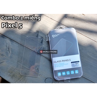 Bộ 2 dán màn gor pixel 5 siêu đẹp, dán màn cường lực google gg pixel 5