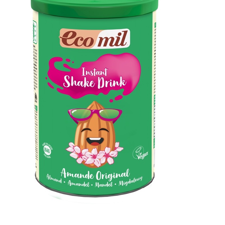 Bột Hạnh Nhân Hữu Cơ Ecomil (400g) - Ecomil Almond Milk Powder 400g
