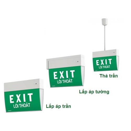 Đèn exit 2 mặt Paragon PEXK26U , Công suất 3.1W ( 500Cd/m2)