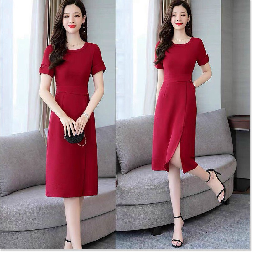 ĐẦM COTTON LỤA DÁNG SUÔNG MÁT LẠNH MẪU MỚI NHẤT HIỆN NAY